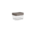 Pote Clear Micro 100ml Cinza