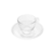 Conjunto 4 Xícaras de Café com Pires Cristal de Chumbo Pearl 80ml na internet