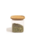 Pote de Vidro Quadrado Empilhável com Tampa de Bambu 800ml Oikos