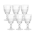 Conjunto 6 Taças de Vidro para Água Libélula 300ml
