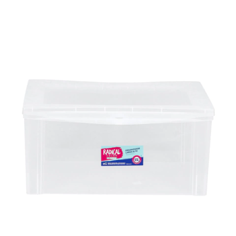 Caixa Organizadora Radical Cristal 65L - 42,5x63,5x30cm