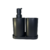 Conjunto para Banheiro Quadrado Mood Preto 3 peças