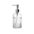 Porta Sabonete Líquido de Vidro Transparente Lyor - 380ml