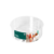 Organizador Redondo Giratório com 2 Divisórias Removíveis - 28cm - comprar online