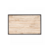 Bandeja de Metal Preto com Palha 15x25x3cm - comprar online