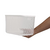 Caixa Organizadora Canelada Transparente Alta com Tampa 11L - 35x24x8cm - comprar online