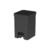 Lixeira com Pedal Trium 12L - Preto
