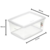 Caixa Organizadora My Closet Transparente 15L - 29,5x41,2x18,6cm - comprar online