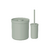 Kit Lixeira Bold 6L e Escova Sanitária - Verde Salvia