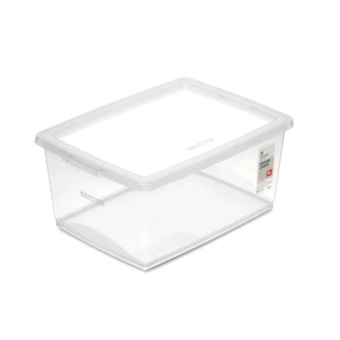 Caixa Organizadora My Closet Transparente 15L - 29,5x41,2x18,6cm