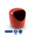 Saleiro de Cerâmica Ceraflame Vermelho 650g - La Casa - Produtos Organizadores