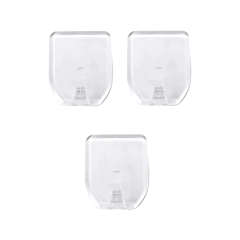 Gancho Adesivo Transparente a Prova D'água Tuut - 3 unid. - comprar online