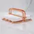 Porta Guardanapo Pequeno Capriccio Future Rose Gold - 14x14,5x7cm - La Casa - Produtos Organizadores
