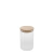 Pote de Vidro Lines com Tampa de Bambu 510ml - comprar online