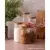 Pote de Vidro Lines com Tampa de Bambu 510ml - La Casa - Produtos Organizadores