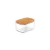 Pote Hermético Keep Retangular Tampa Bambu 0,65L