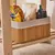 Cesto Retangular de Bambu com Forro 29x19x10cm - loja online