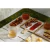 Imagem do Petisqueira Bandeja de Bambu Terrazo com Molheira de Vidro e Colher de Bambu 32x12x5,5cm