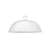 Tampa Protetora Cobre Bolo de Metal Branca 30x12cm - comprar online