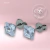 Aros acero cubic cuadrado - comprar online