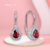 Aros colgante c/ brisura gota cubic en internet
