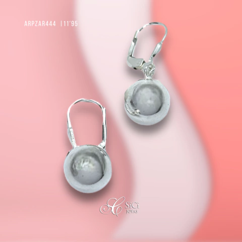 Aros bolita con brisura