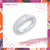 Anillo doble con flor y micropave