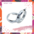 Aros argollas cinta 6mm con X