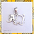Dije elefante calado