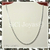 Cadena plana oval o
