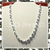 Collar bolita oval satin