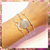 Pulsera con medalla personalizada - SiCi Joyas