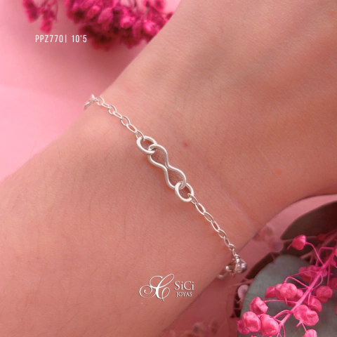 Pulsera corzones+ infinito - comprar online