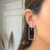 Aros colgante geometric rectangle