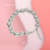 Pulsera bolita martillada 10mm - comprar online