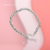 Pulsera bolita martillada 5mm - comprar online