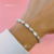 Pulsera bolita oval satin en internet
