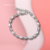 Pulsera bolita oval satin - comprar online