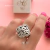 Anillo electro arbol de la vida abstracto - comprar online
