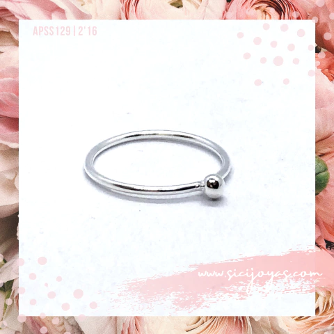 Anillo bolita small