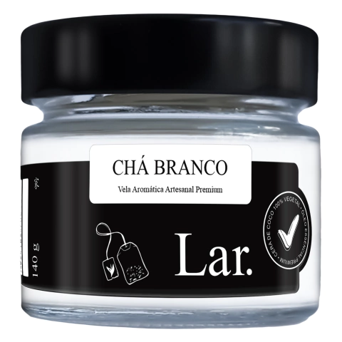 Vela Cha Branco Aromatica Essencia Premium - comprar online