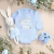 Body Basic Tricot Personalizado Azul - Edição Especial Páscoa - comprar online