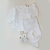 Body Comfy Tricot Bebê Personalizado - Milk