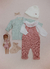 Casaco Tranças Oversized bebê e infantil - Menta - Milkes