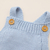 Romper Tricot Bordado Foguete - Azul Claro na internet
