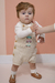 Romper Tricot Bordado Carros - Vanilla - Milkes