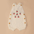 Romper Tricot Bordado Cereja - Milk