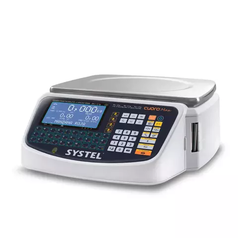 BALANZA 30KG SYSTEL CUORA ST SIN BARRAL - 37140AR