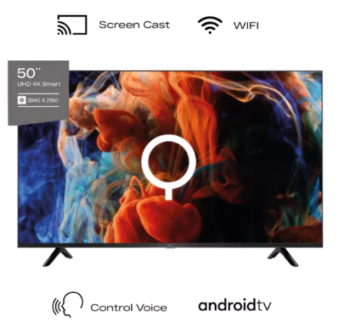 TV 50" SMART QUINT QT2-50AND