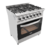 COCINA INDUSTRIAL 6 HORNALLAS FORNAX CV82FV6H GAS NATURAL - comprar online